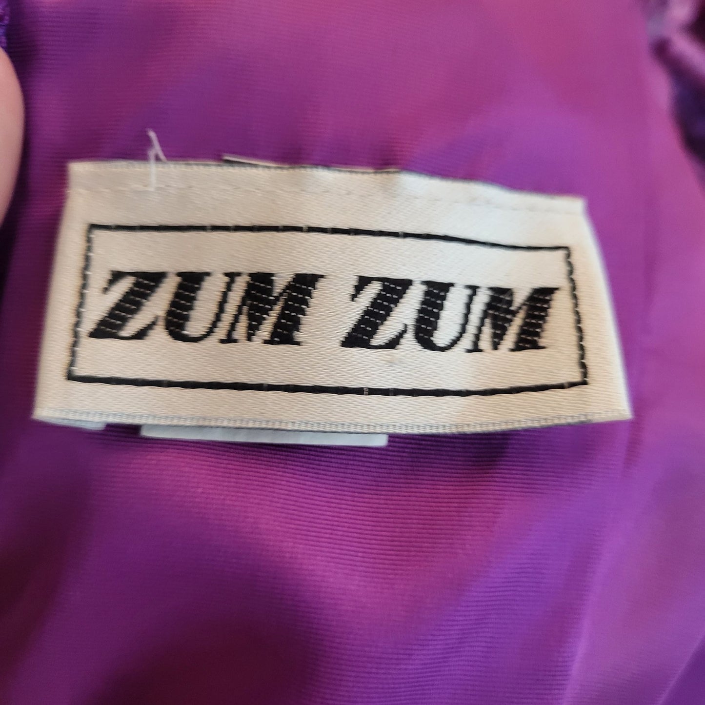 Vintage 1980's Crinkle Prom Dress, Puffy Sleeves, Mermaid ruffle