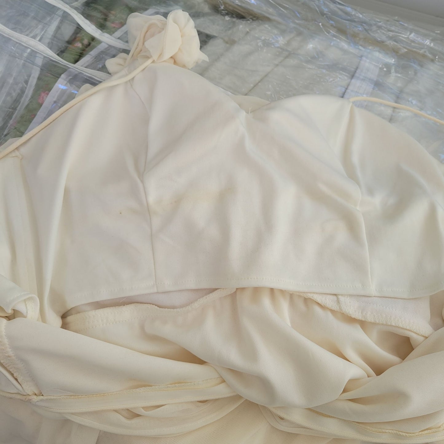 Vintage Cindy Collection Ivory Wedding Dress