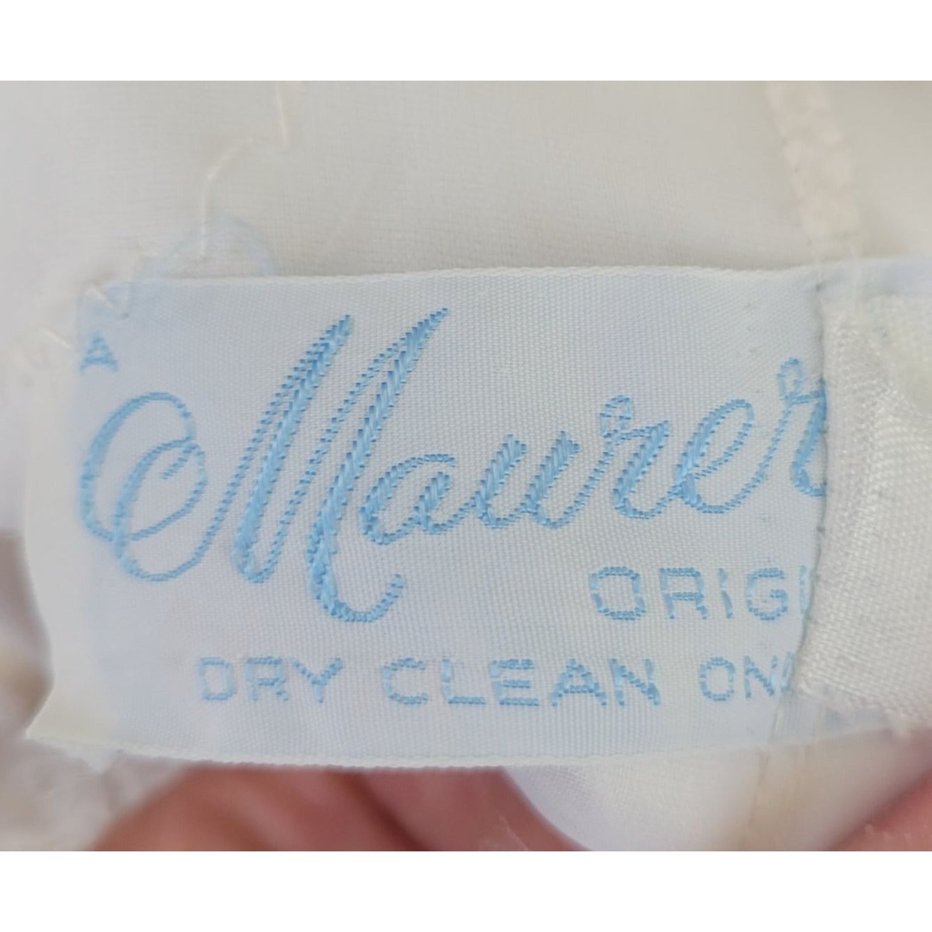 Vintage Maurer Original Wedding Dress