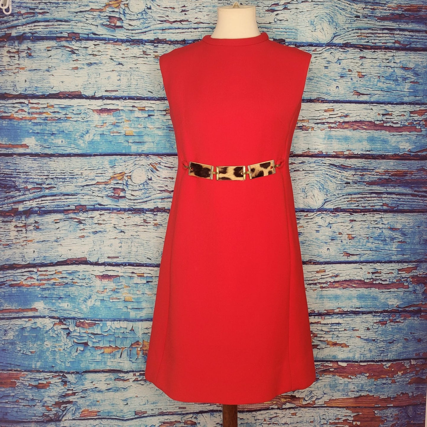 50s/60s Milady Shop Red Dress Suit.