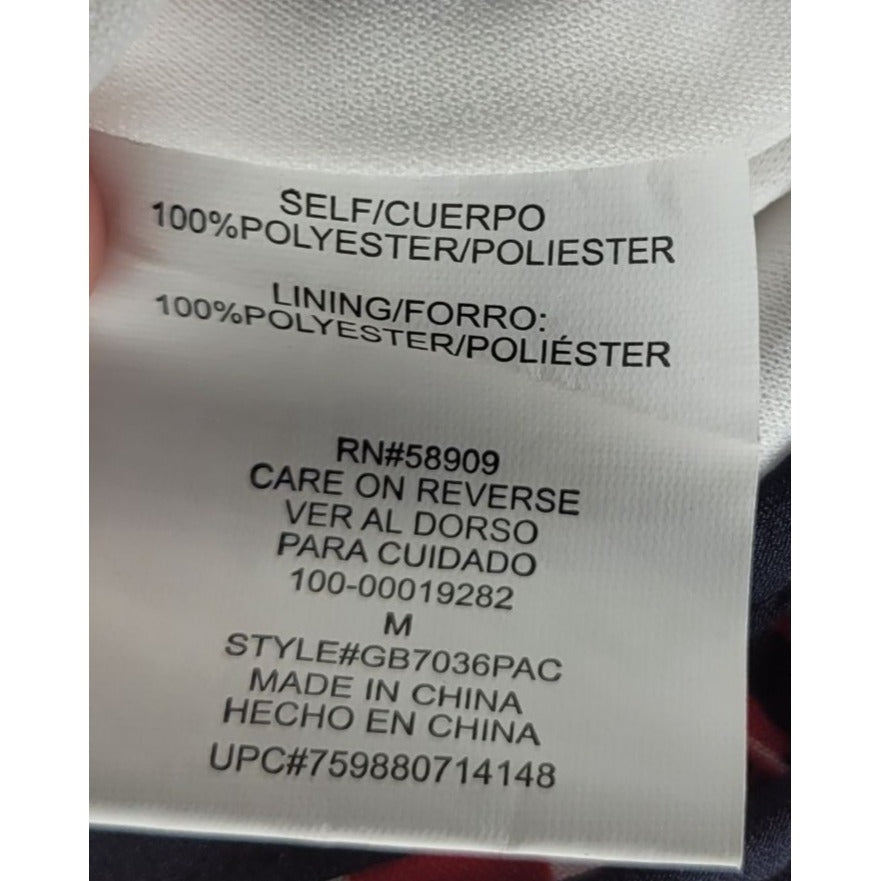 Stunning Red & White Summer Special Occasion Maxi Dress Size MD