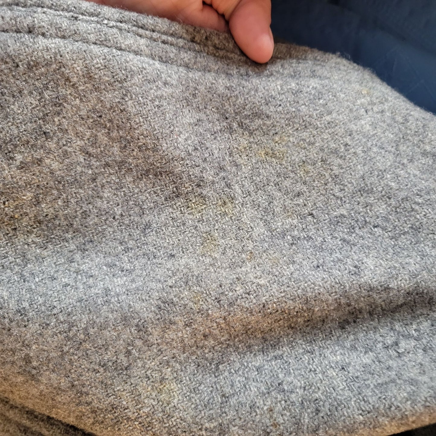 VTG Tan Tweed Coat w/ Removable Liner and Hood