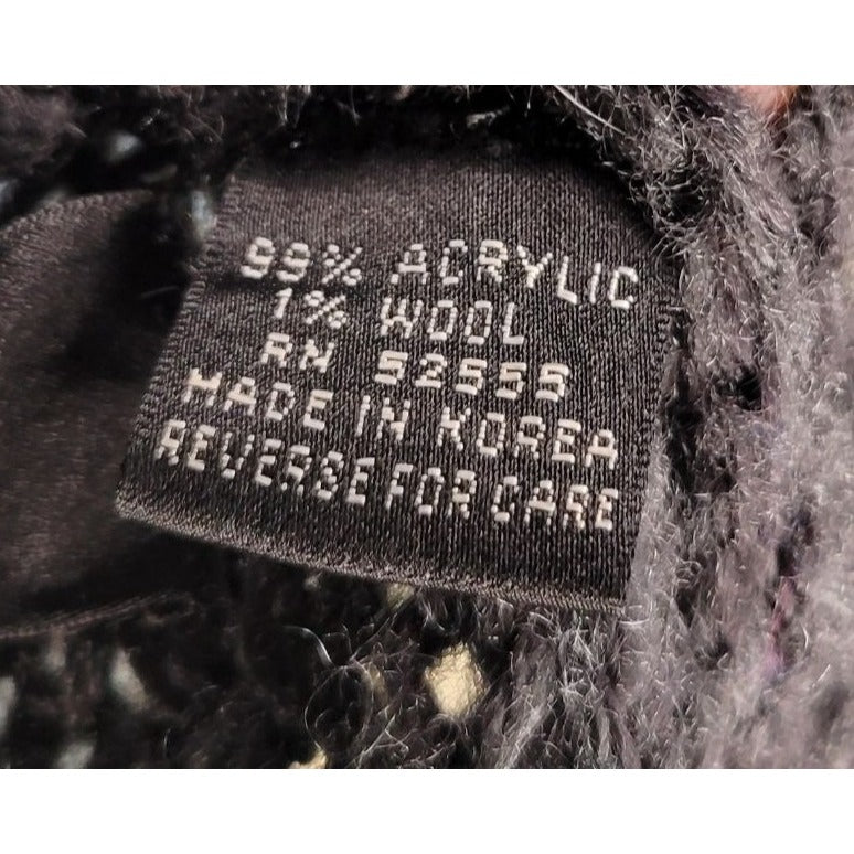 Vintage 80's 90's Grandpa Button Up Sweater Cardigan by Street Scenes