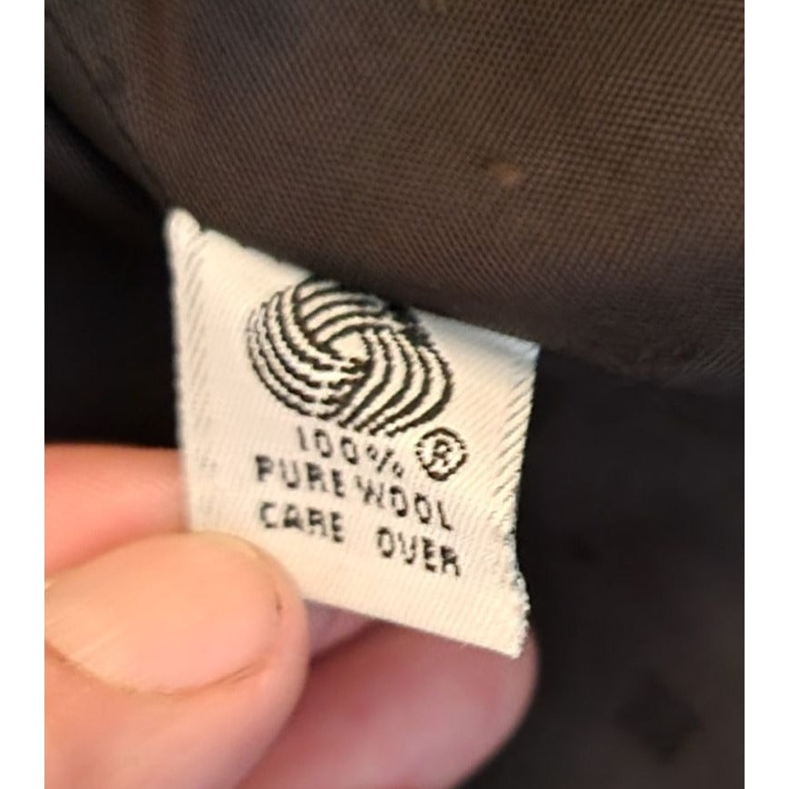 VTG Royal Blue Long Wool Coat by Charter Club