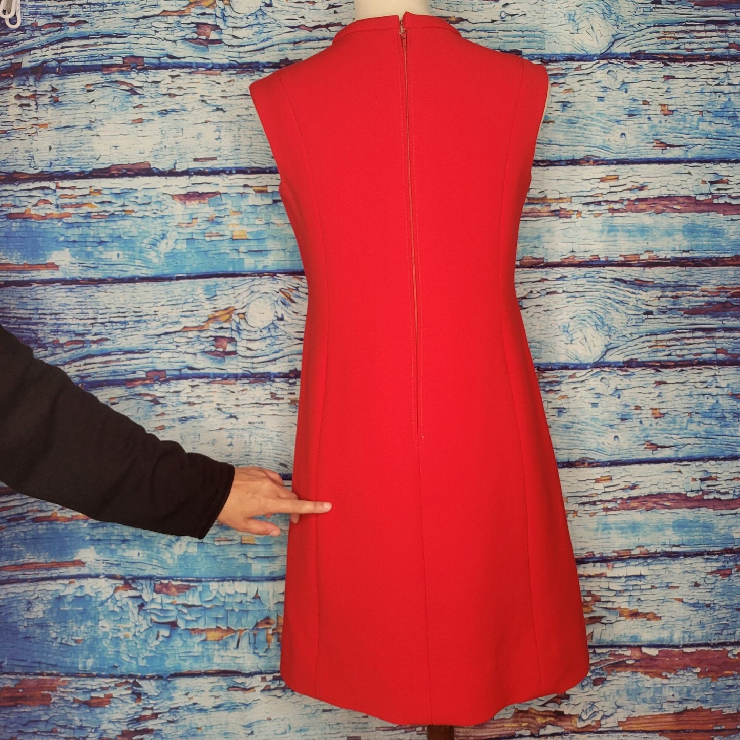 50s/60s Milady Shop Red Dress Suit.