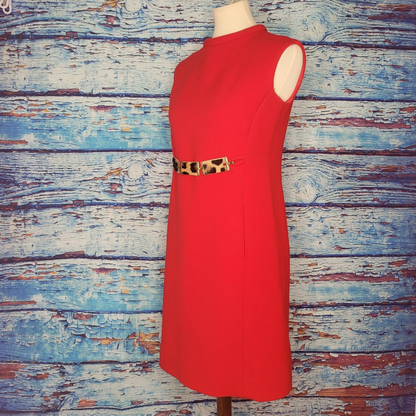 50s/60s Milady Shop Red Dress Suit.