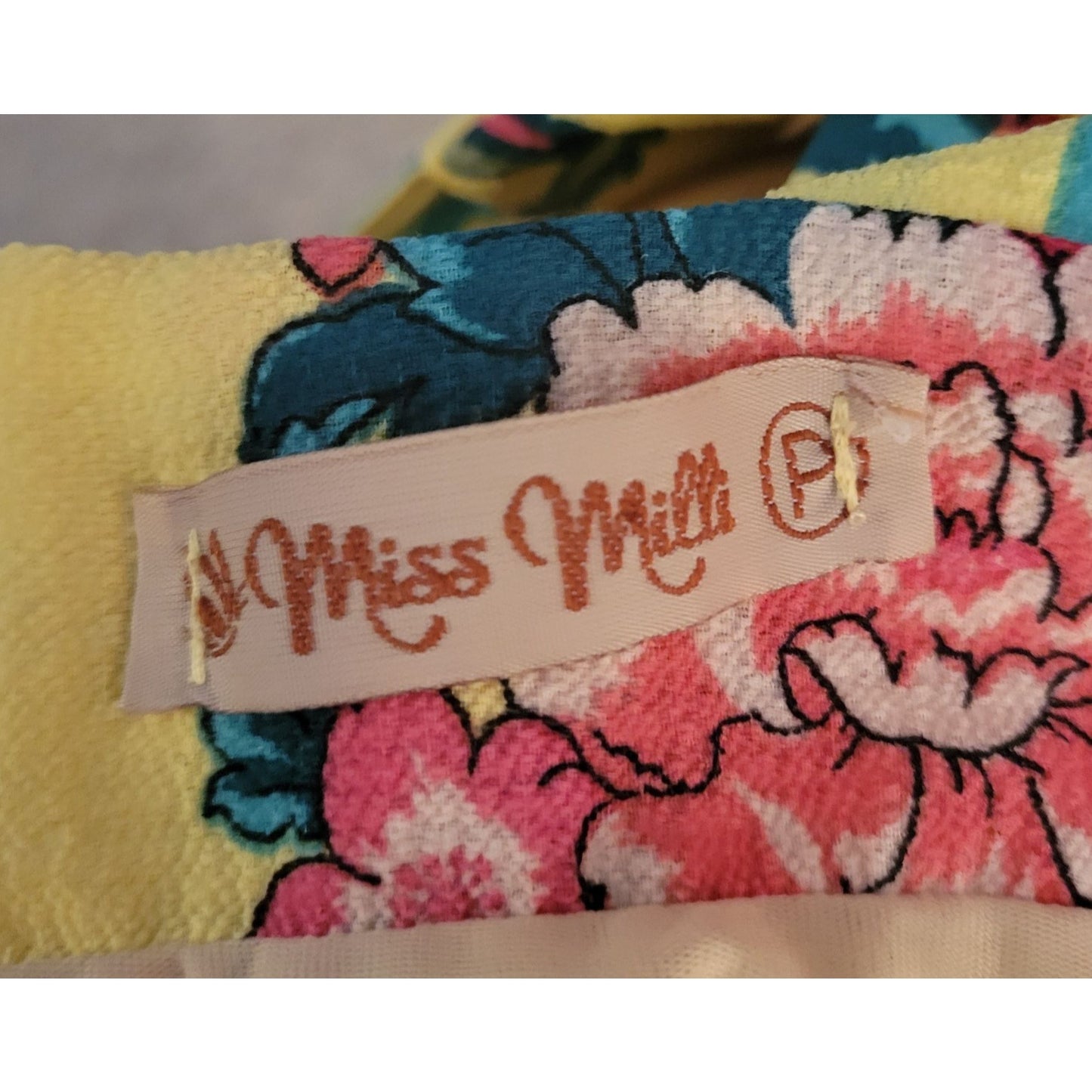 VTG Hawaiian Floral Pencil Dress