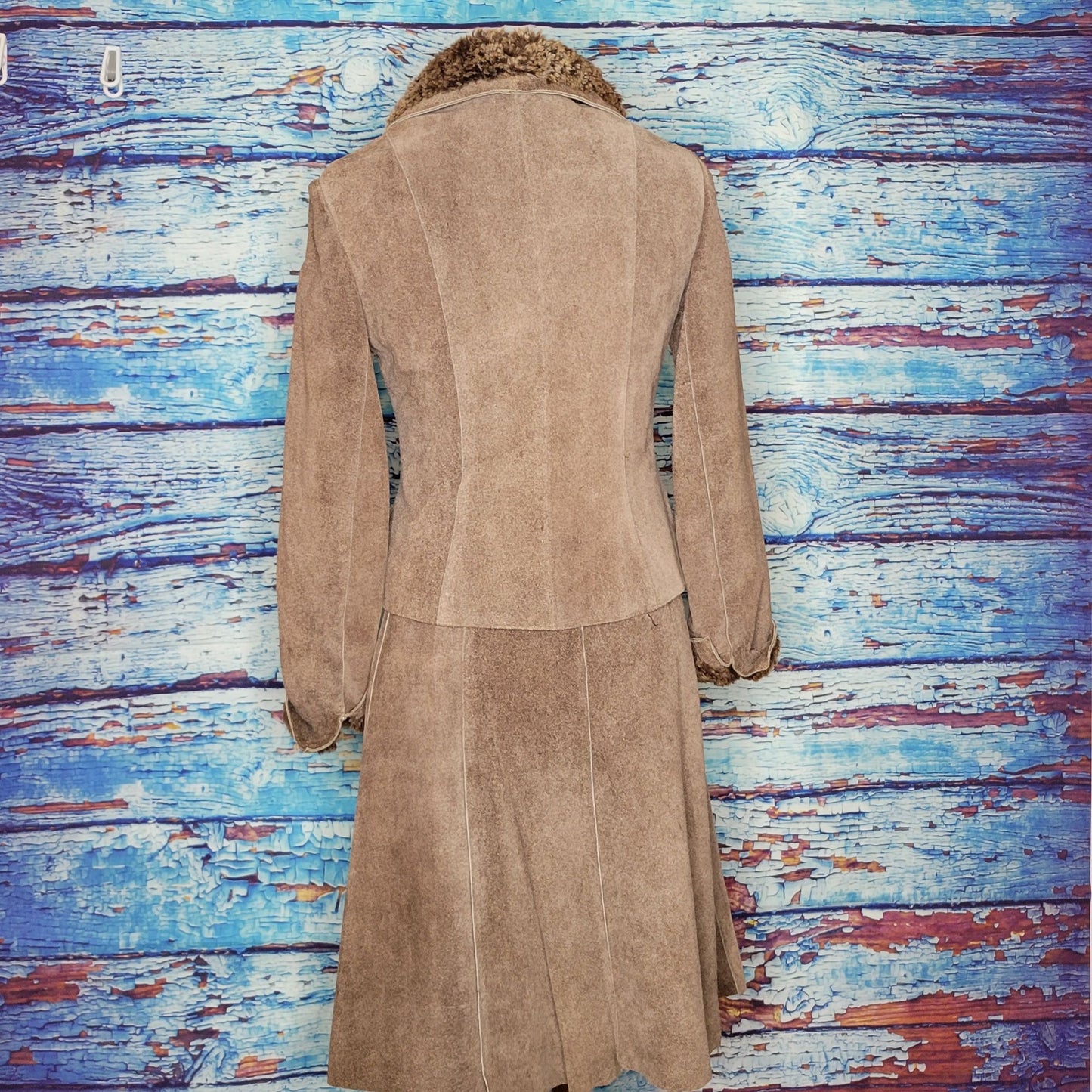 VTG 1970's SkinCheetahs Leather Skirt and Coat. AAAAAMAZING!!!!