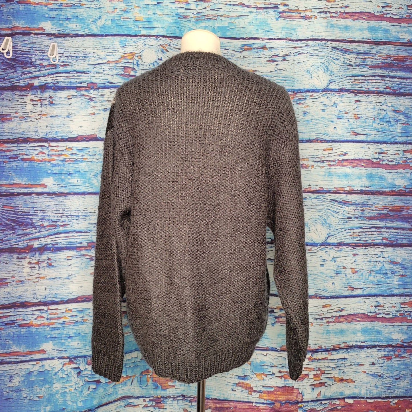 Vintage 80's 90's Grandpa Button Up Sweater Cardigan by Street Scenes