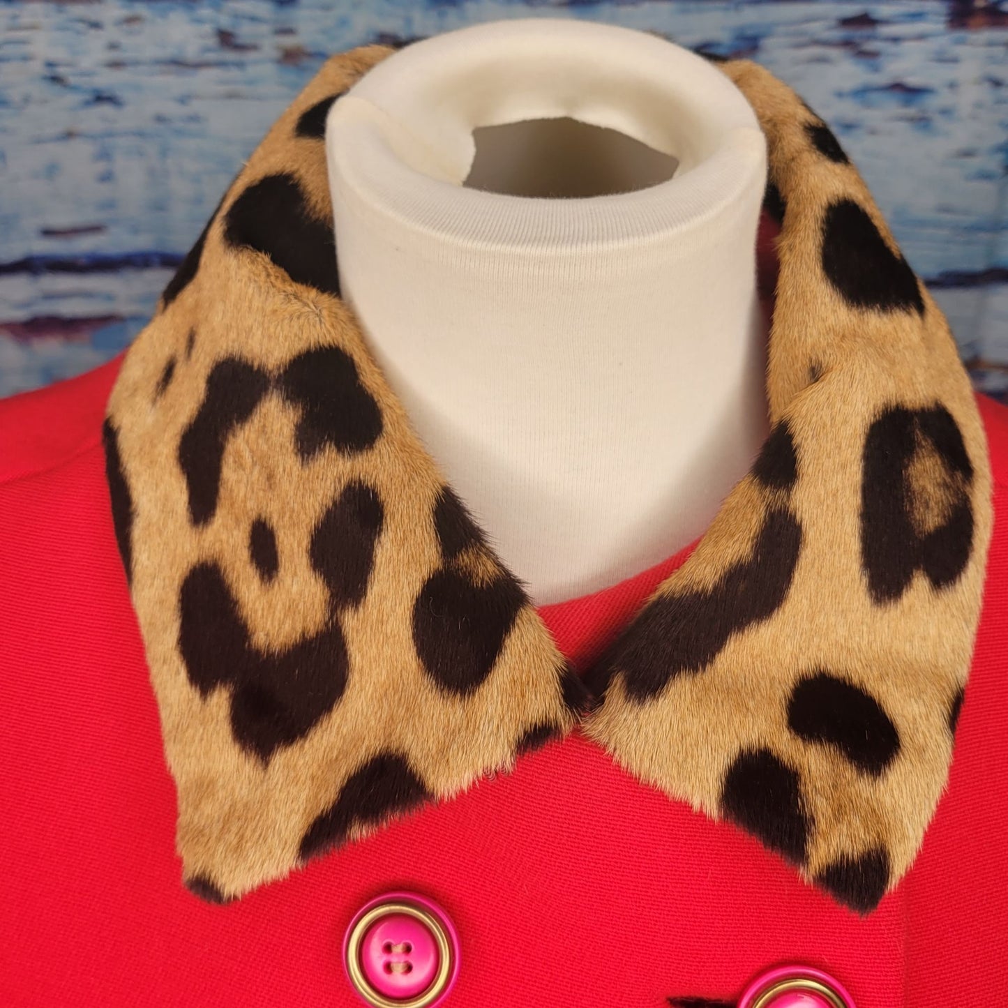 50s/60s Milady Shop Red Dress Suit.