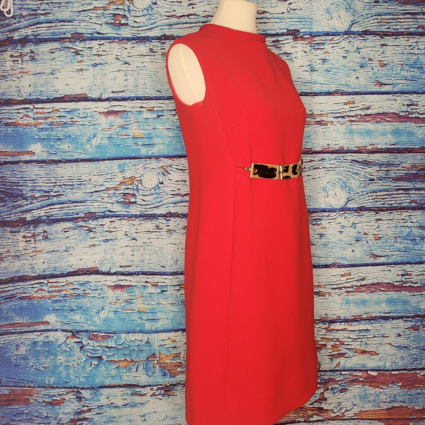 50s/60s Milady Shop Red Dress Suit.