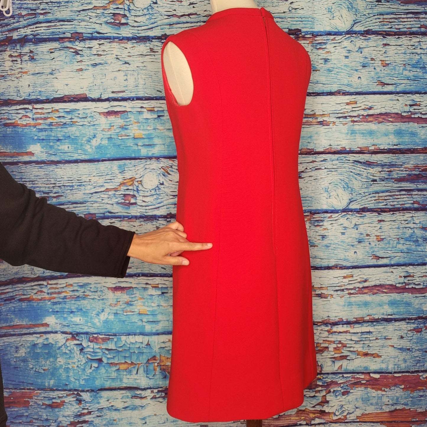 50s/60s Milady Shop Red Dress Suit.