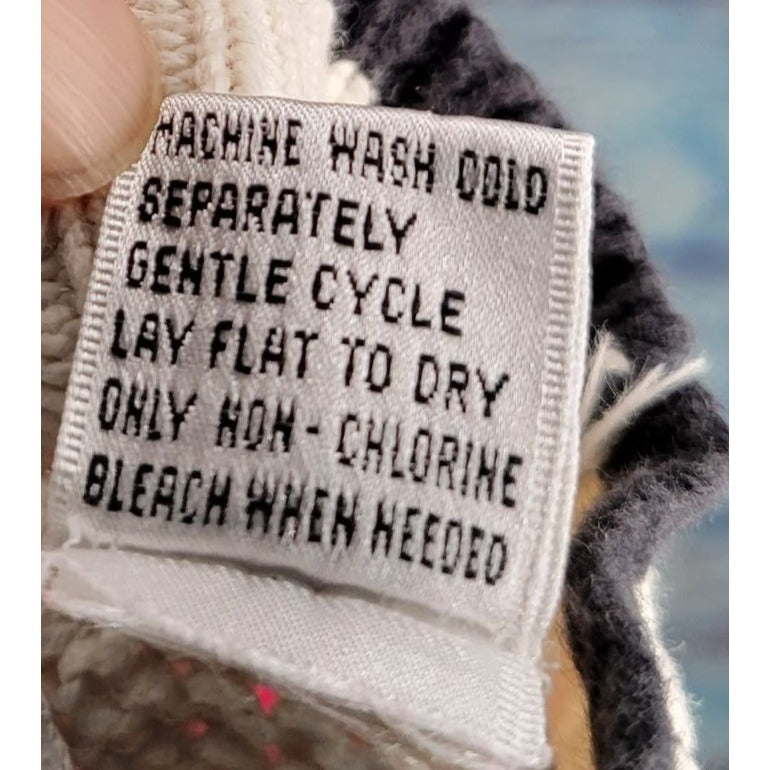 Vintage 80's 90's Handloomed & Embroidered Sweater by HKA Designs