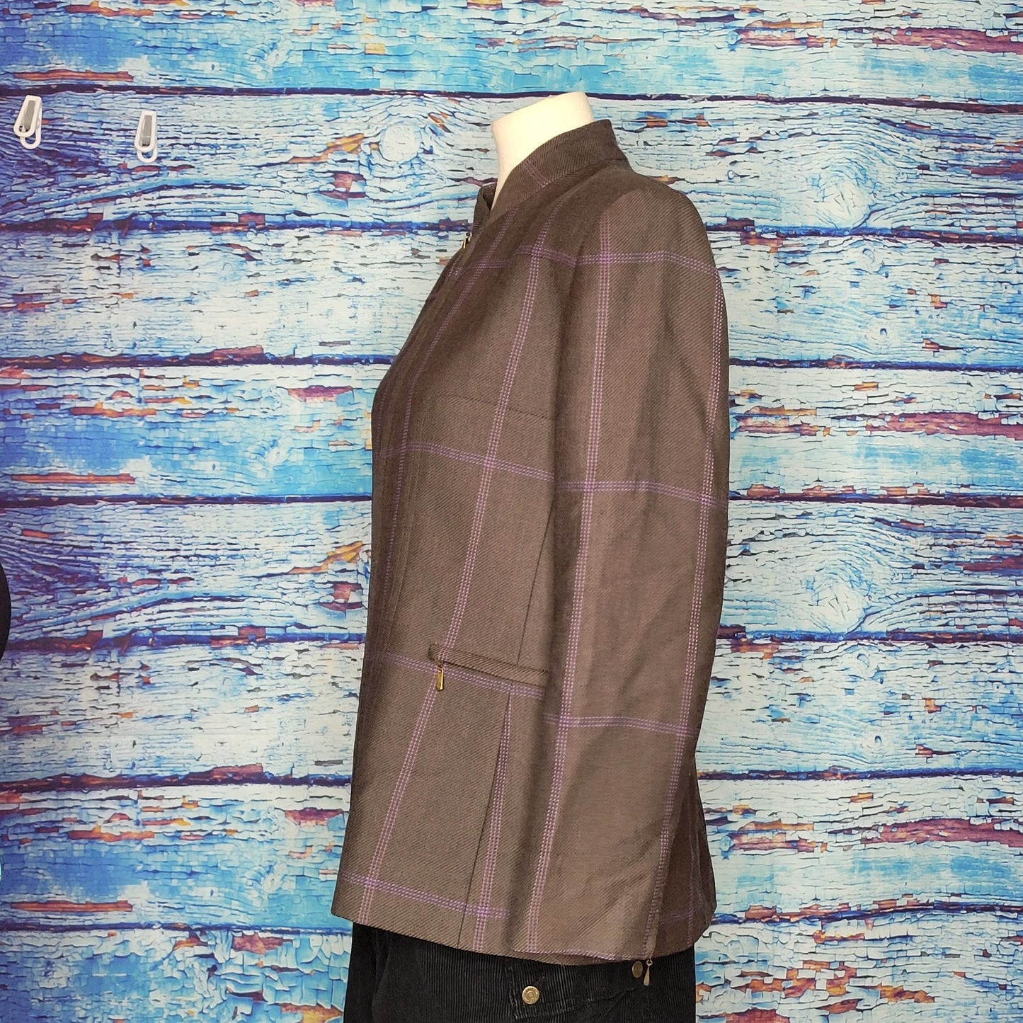 VTG Grey Carlisle Wool Blazer