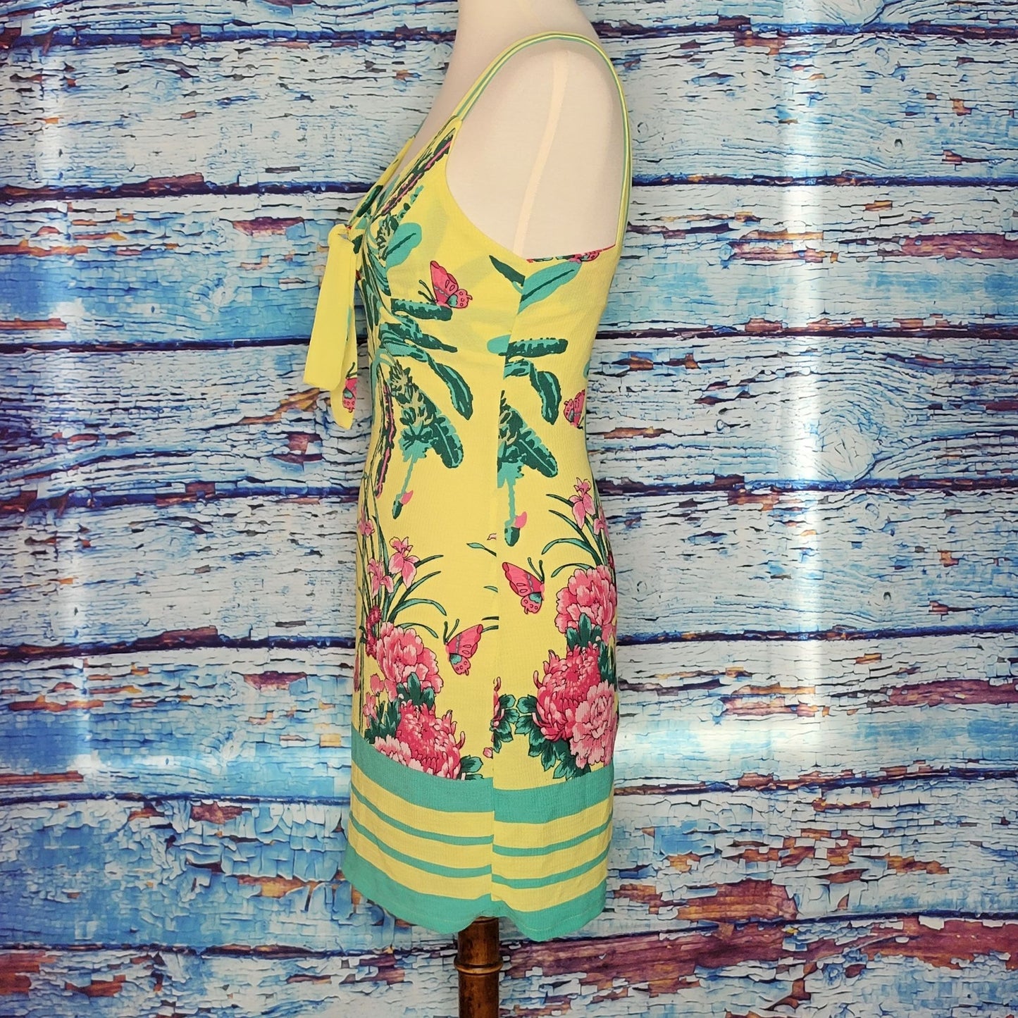 VTG Hawaiian Floral Pencil Dress