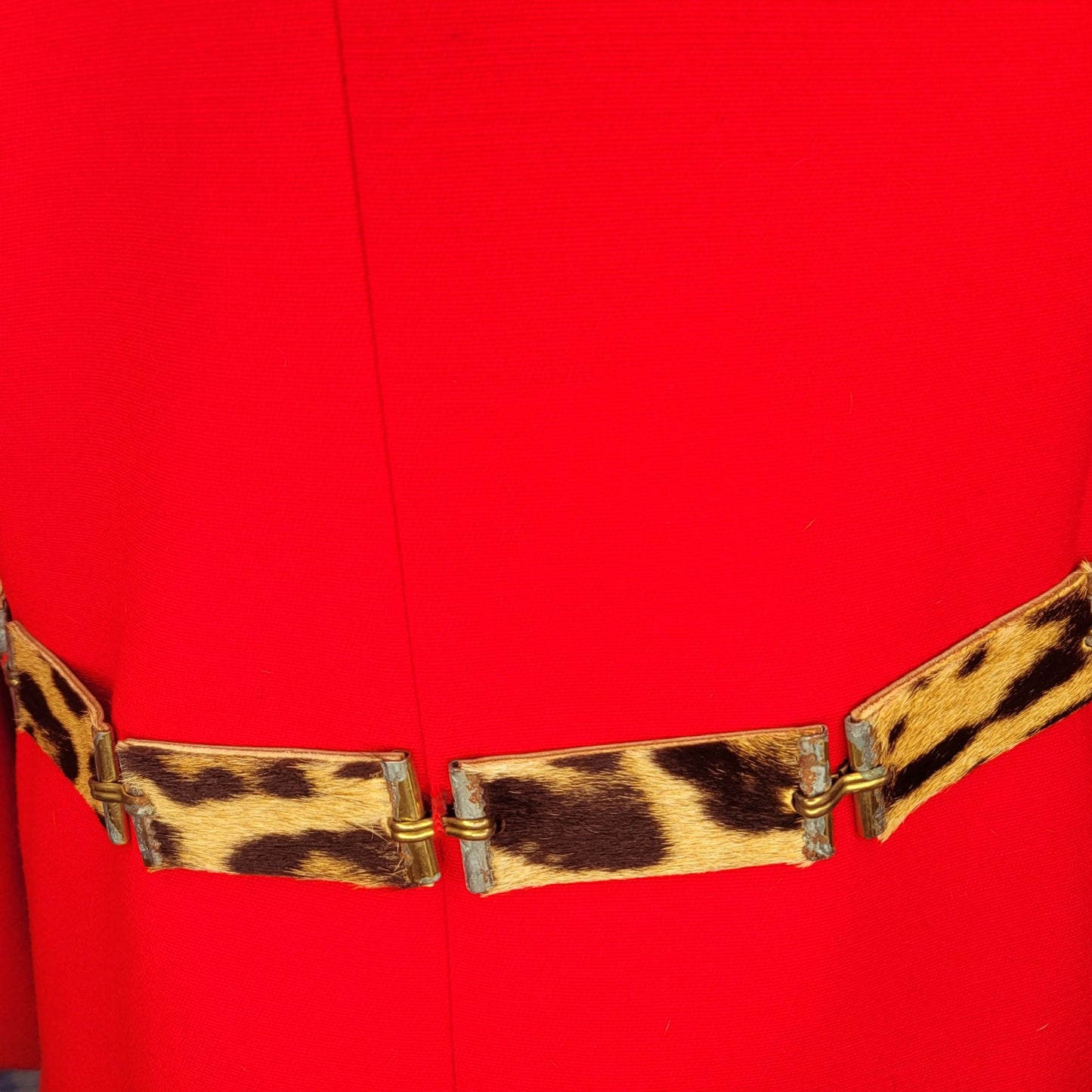 50s/60s Milady Shop Red Dress Suit.