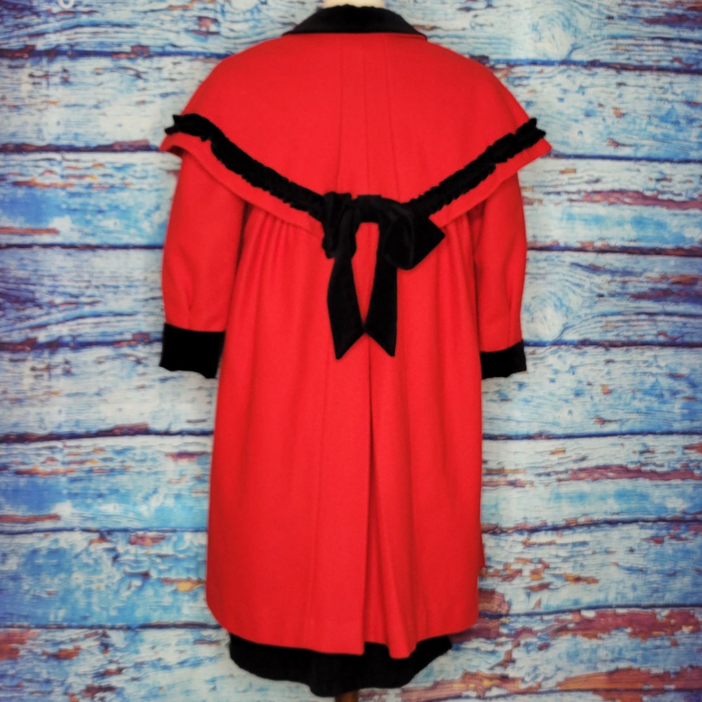 VTG Wool and Velvet Rothschild Winter Coat